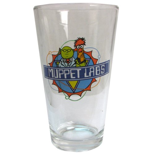 Muppet Show Muppet Labs Pint Glass